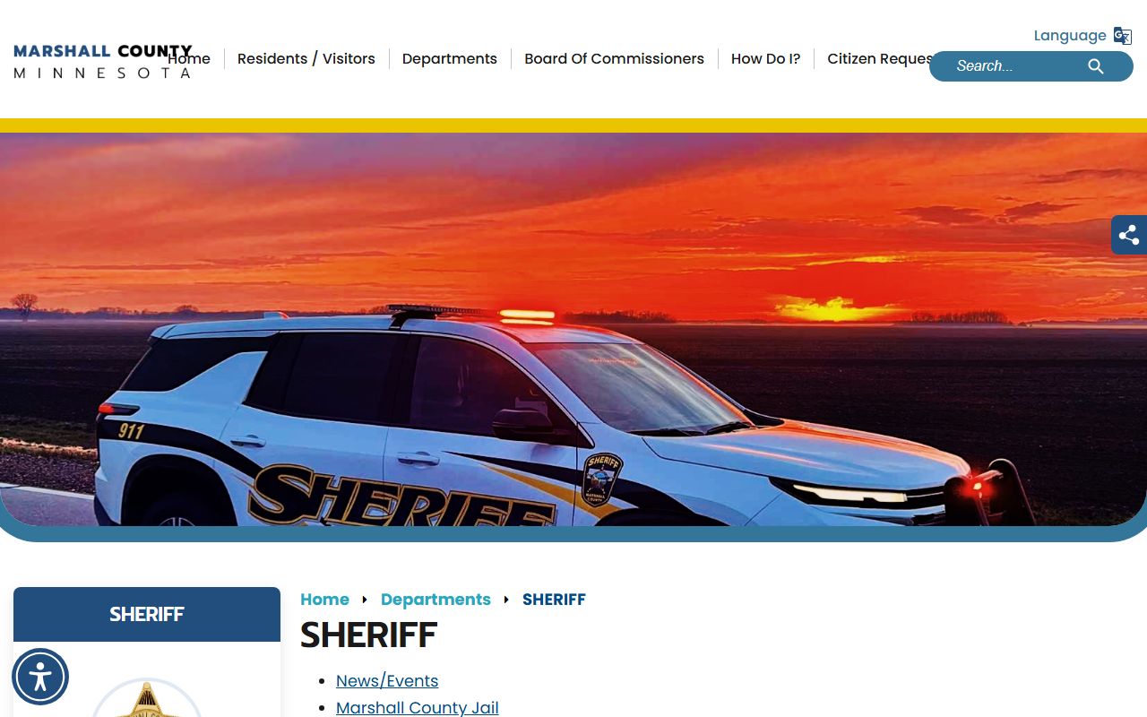Marshall County background check - Marshall County Sheriff's Office website